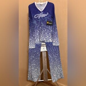 Thor PJ Crest Long Sleeve Blue Ombre’ Sz Small